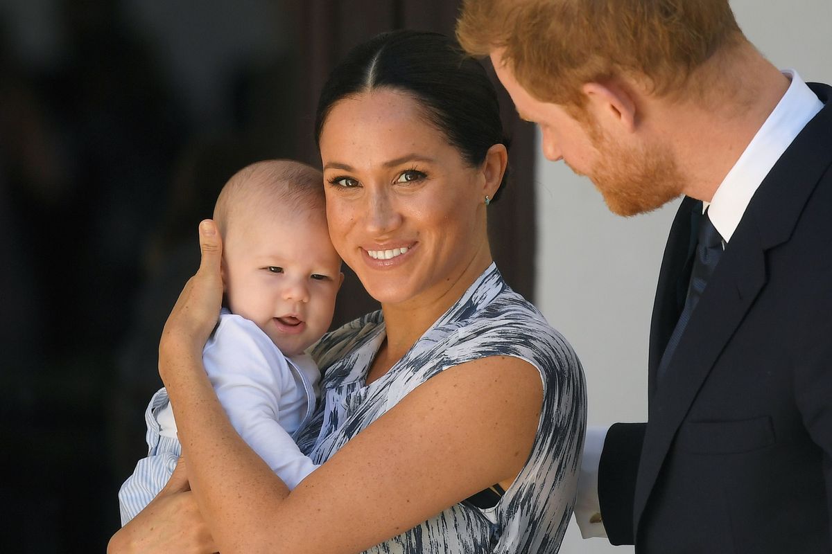 Archie herceg, Harry és Meghan Markle 