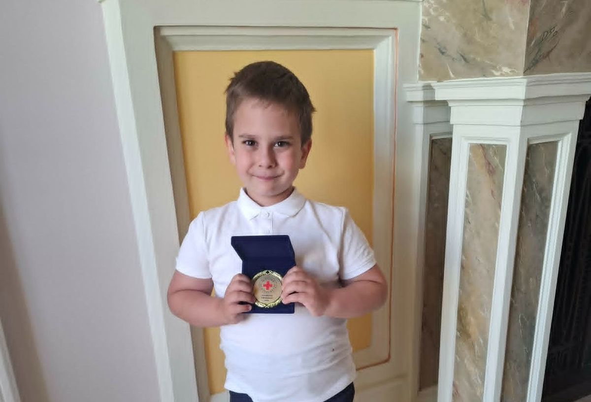 Filip Medárd, a Na szia mentő kisfiú