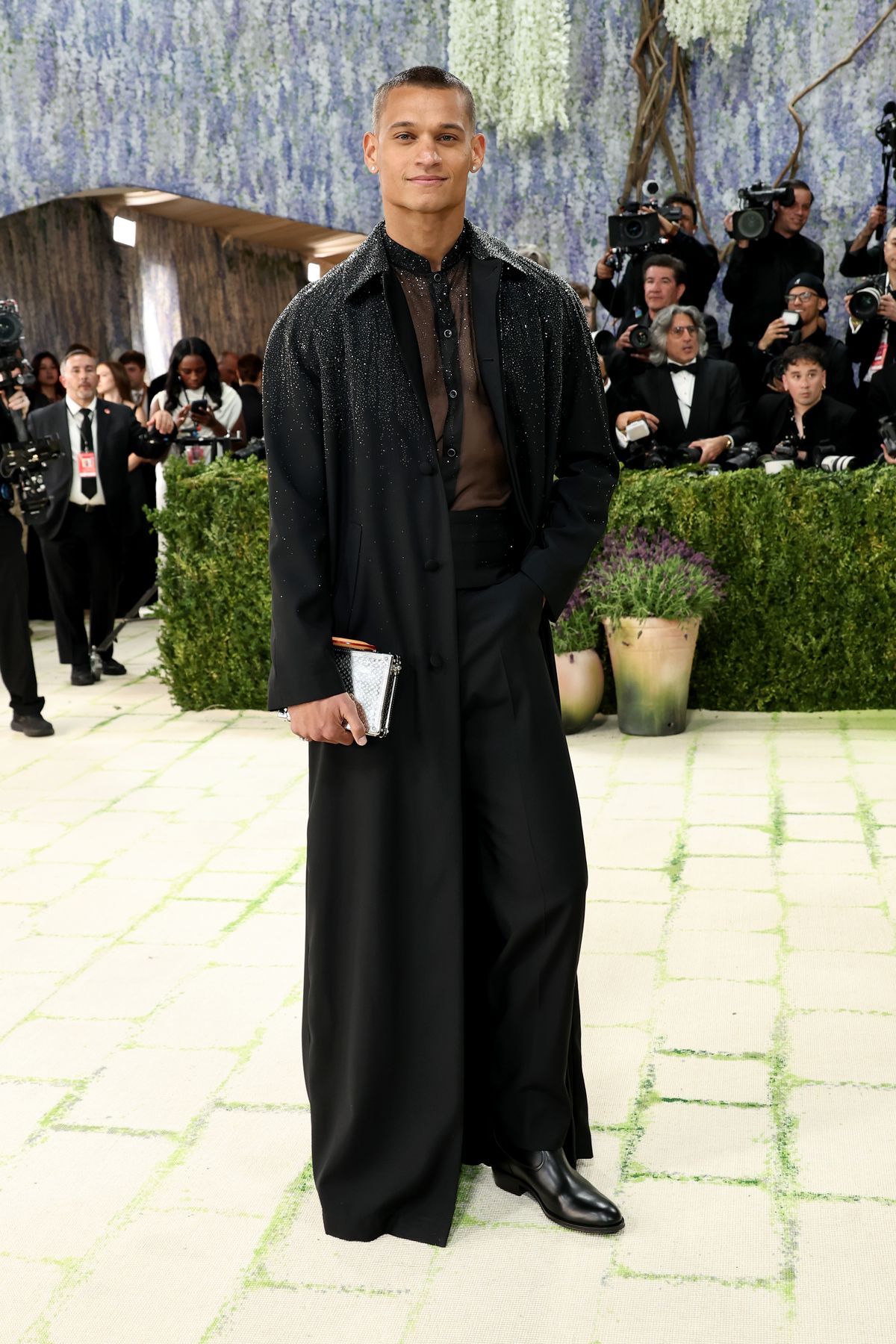 NEW YORK, NEW YORK - MAY 04: Tyriq Withers attends the 2026 Met Gala celebrating "Costume Art" at the Metropolitan Museum of Art on May 04, 2026 in New York City. (Photo by Jamie McCarthy/Getty Images)