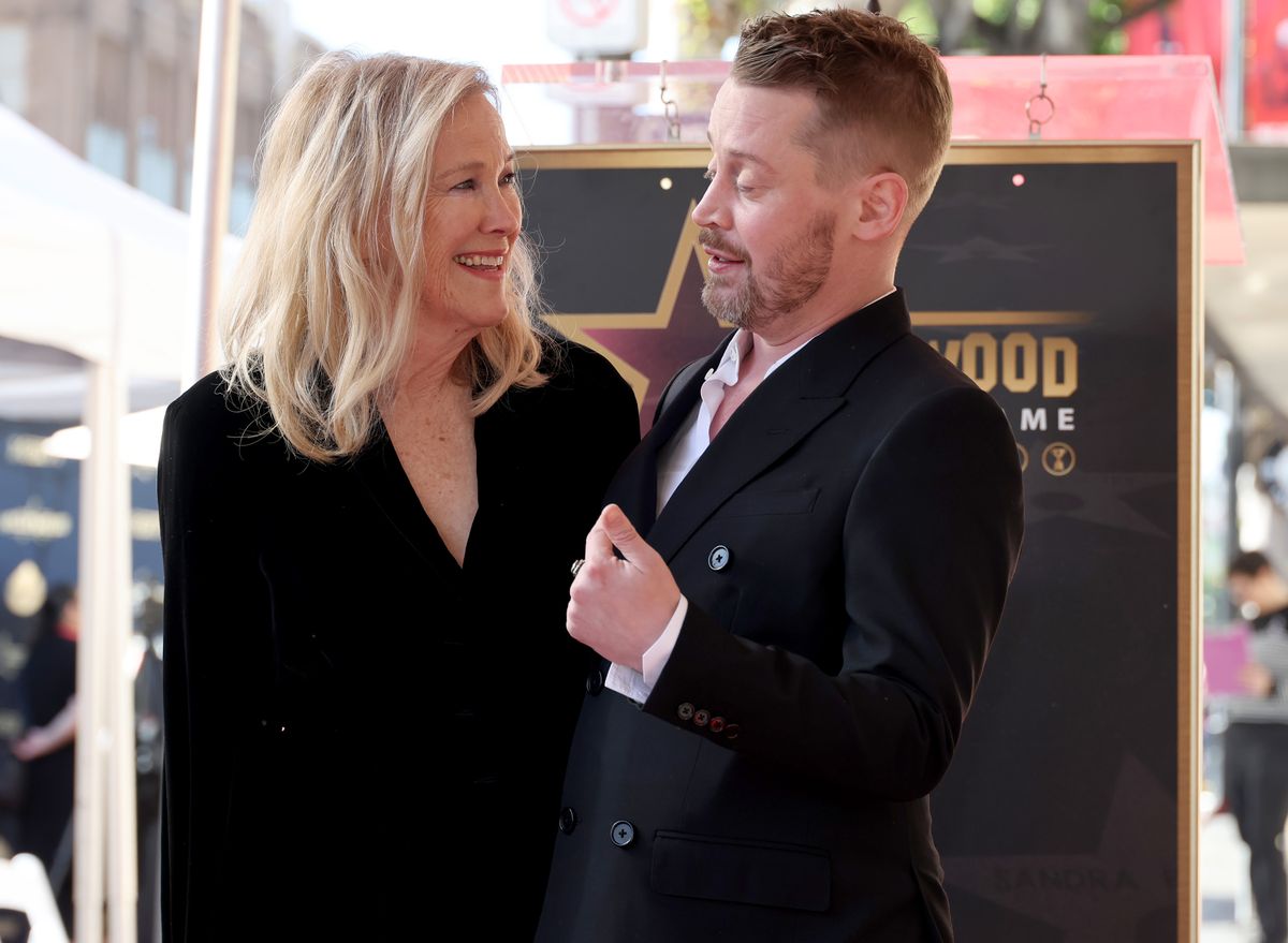Catherine O'Hara és Macaulay Culkin