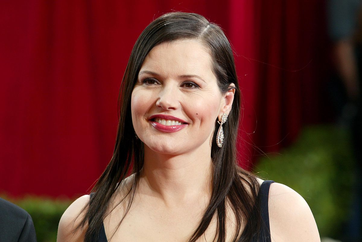 HOLLYWOOD - MARCH 23: Actress Geena Davis attends the 75th Annual Academy Awards at the Kodak Theater on March 23, 2003 in Hollywood, California. (Photo by Kevin Winter/Getty Images)