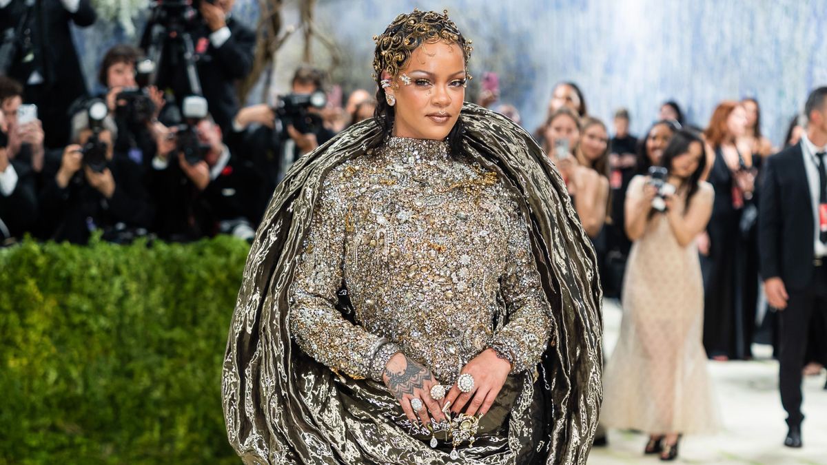Rihanna a Met gálán.