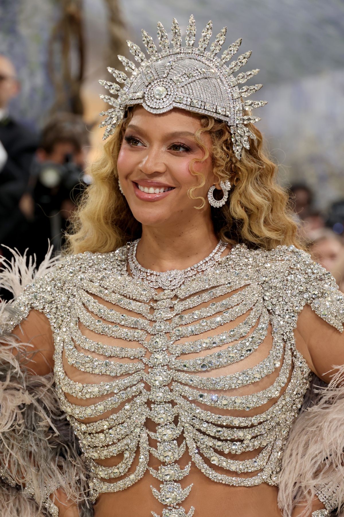 NEW YORK, NEW YORK - MAY 04: Beyoncé attends the 2026 Met Gala celebrating "Costume Art" at the Metropolitan Museum of Art on May 04, 2026 in New York City. (Photo by John Shearer/WireImage)