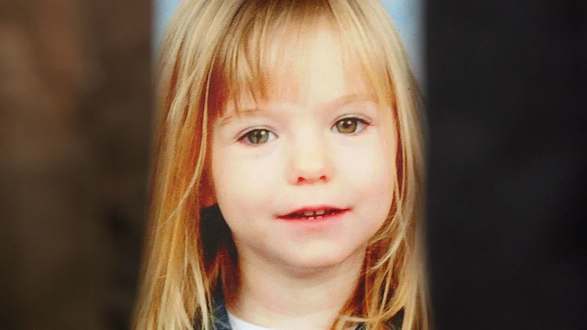 Madeleine McCann 2007-ben 3 éves korában tűnt el.