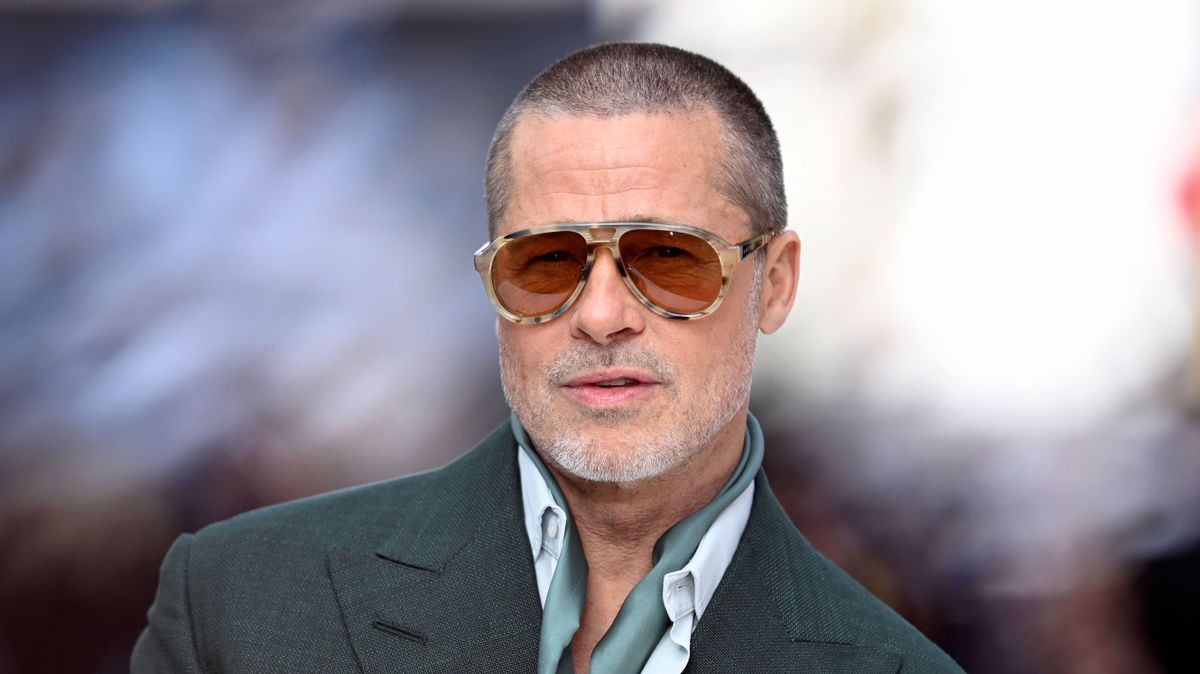 LONDON, ENGLAND - JUNE 23: Brad Pitt attends the "F1: The Movie" European Premiere at Cineworld Leicester Square on June 23, 2025 in London, England. (Photo by Gareth Cattermole/Getty Images)