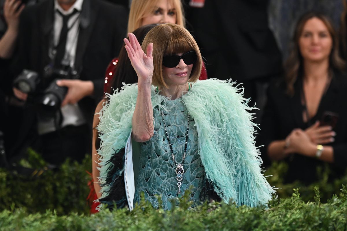 A fotón Anna Wintour látható, akit idén is kikosarazott Katalin hercegné.