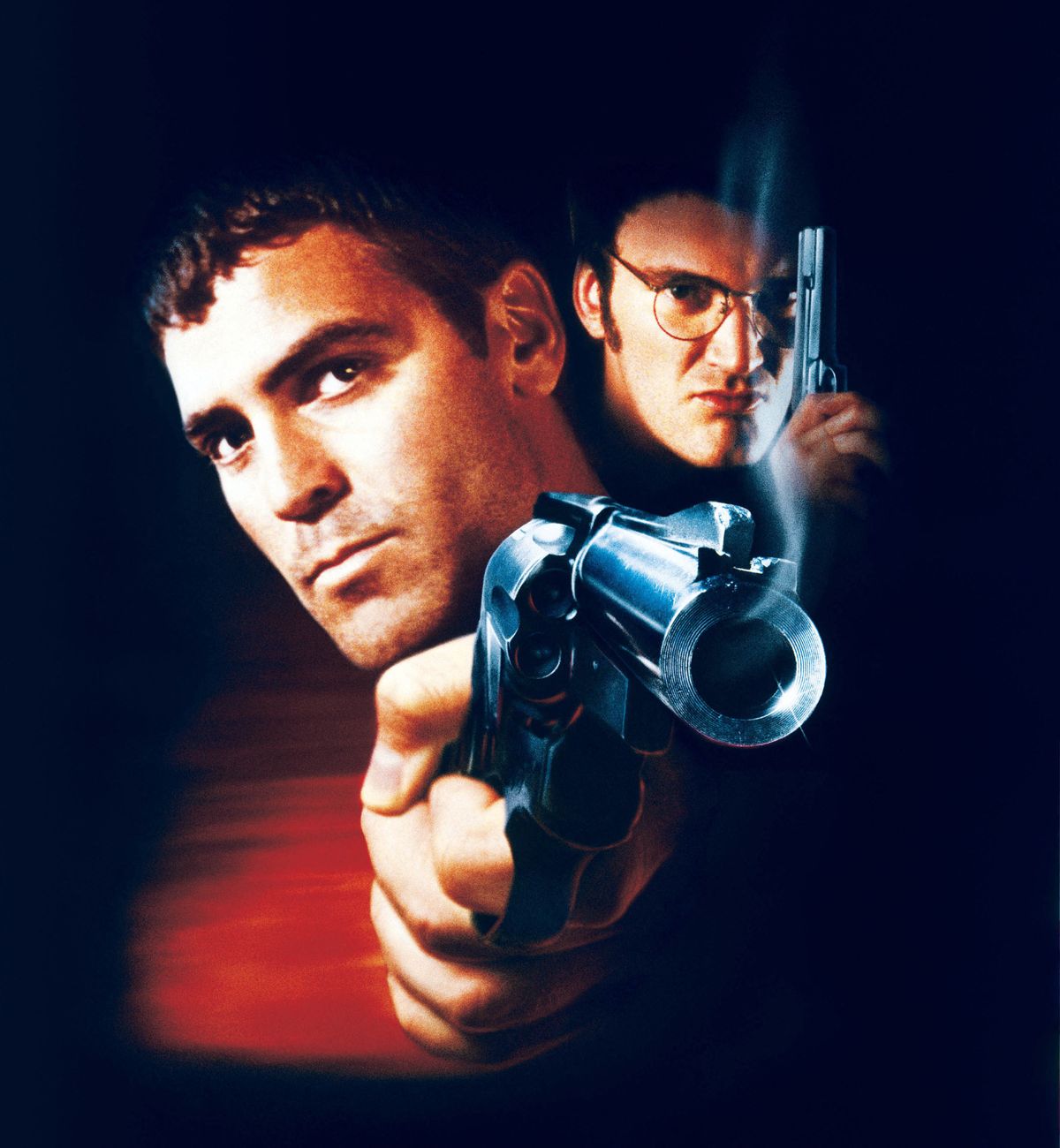 From Dusk Till Dawn
Year: 1996 USA
Director: Robert Rodriguez
George Clooney, Quentin Tarantino (Photo by Archives du 7eme Art / Photo12 via AFP)