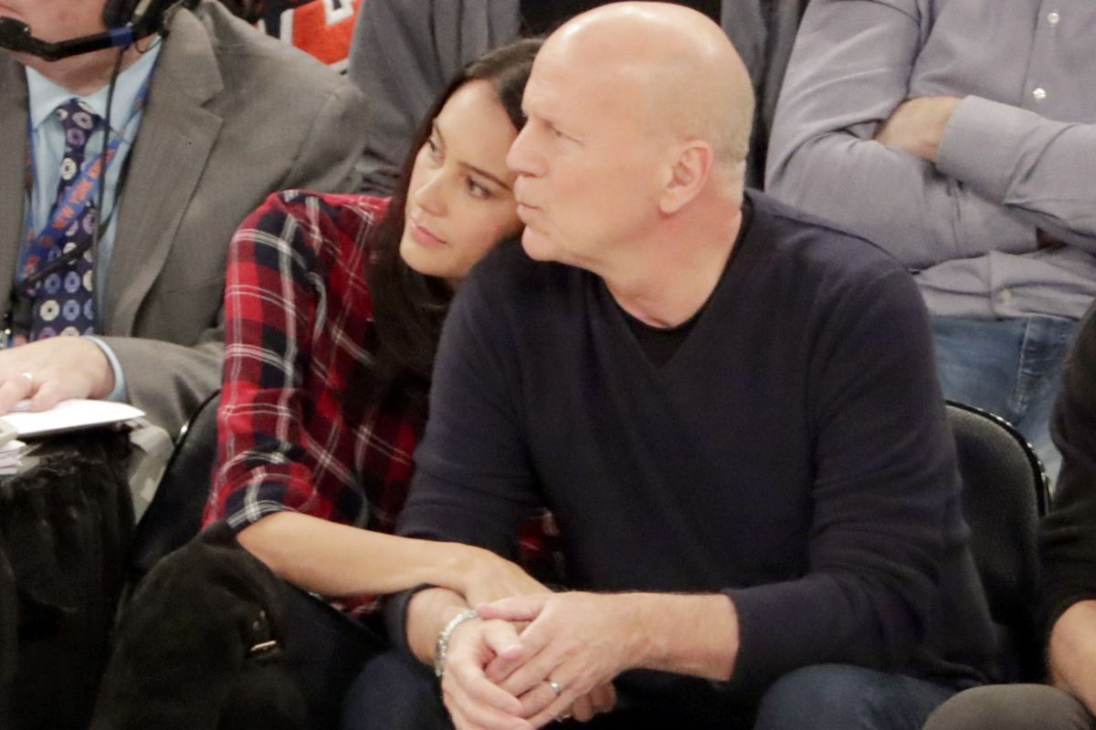 Bruce Willis és Emma Heming Willis évekkel ezelőtt.