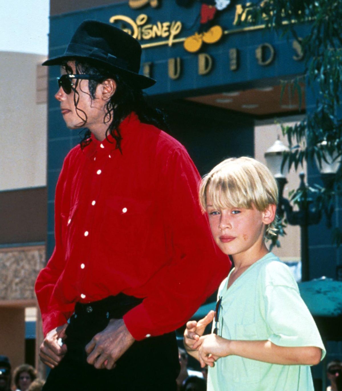 Macaulay Culkin és Michael Jackson