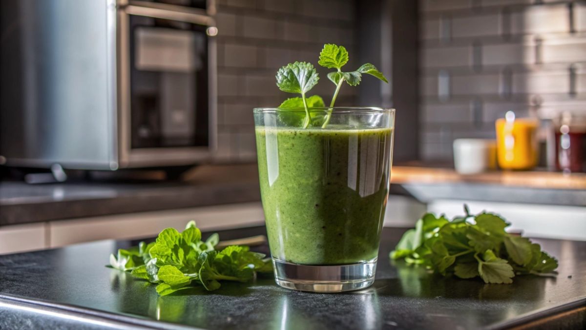 Jennifer Lopez kedvenc smoothie-ja látható a képen