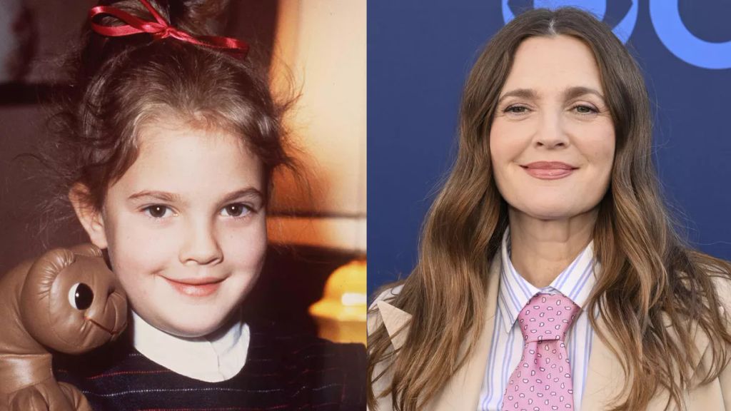 Drew Barrymore akkor és most