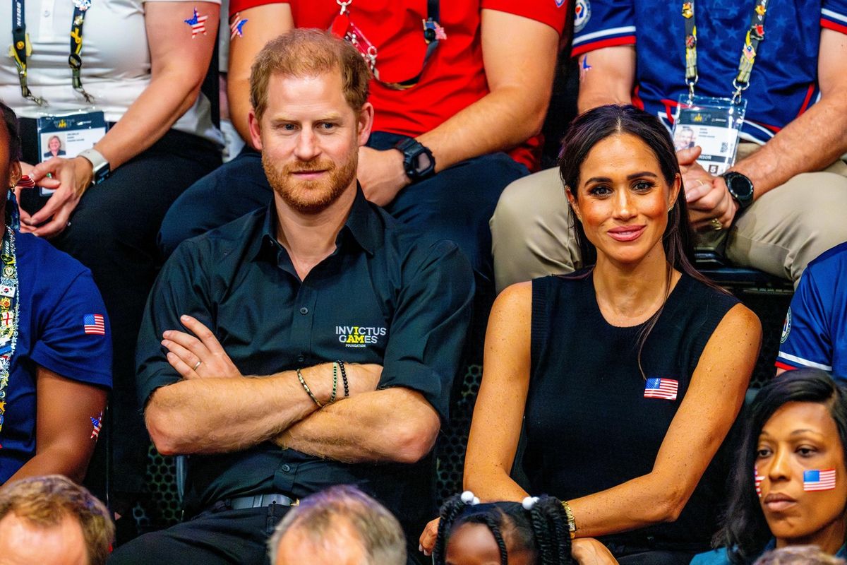 Harry herceg és Meghan hercegné szerepel a fotón