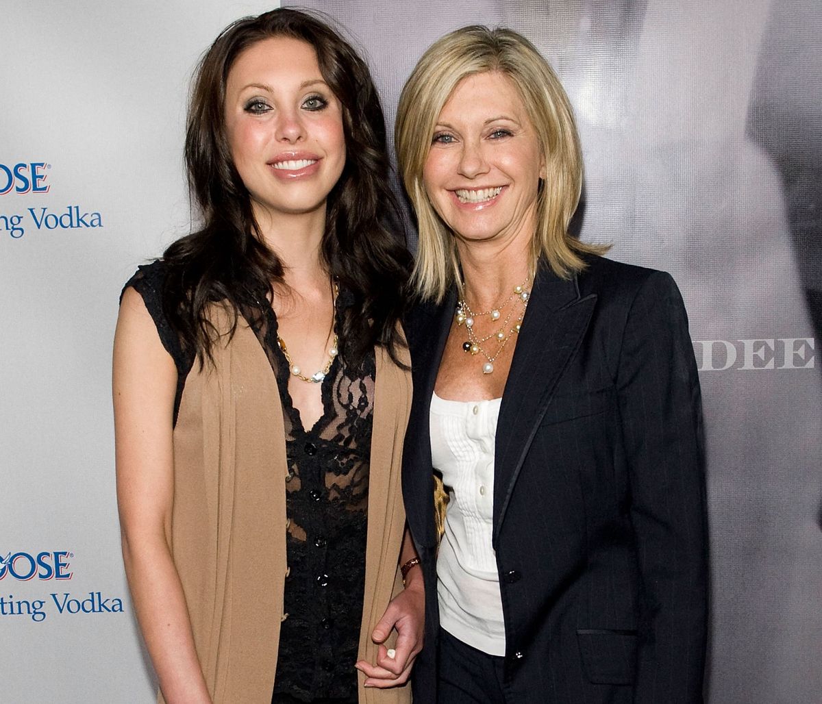 Olivia Newton-John és lánya, Chloe Lattanzi 2008-ban.