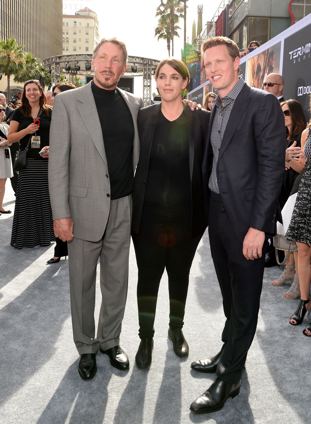 Larry Ellison és gyermekei, Megan Ellison és David Ellison
