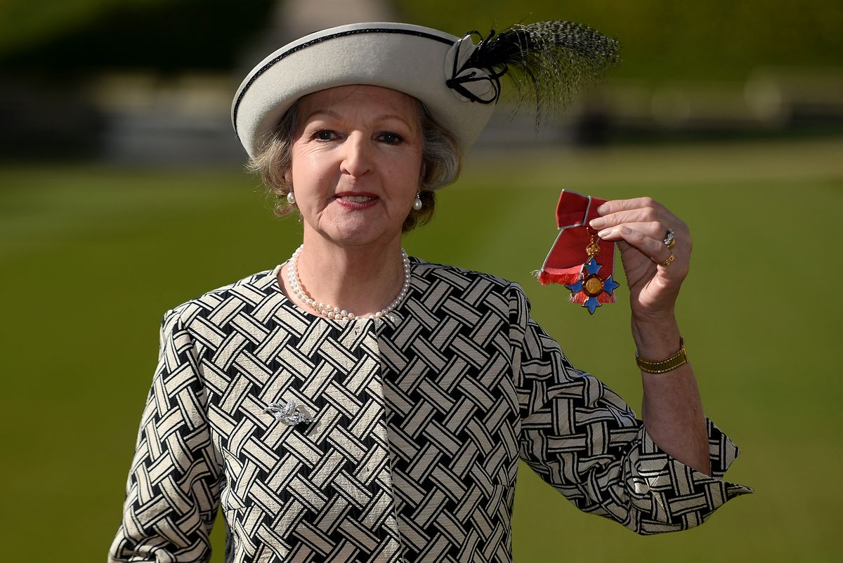 Penelope Keith színésznő 2014-ben. 