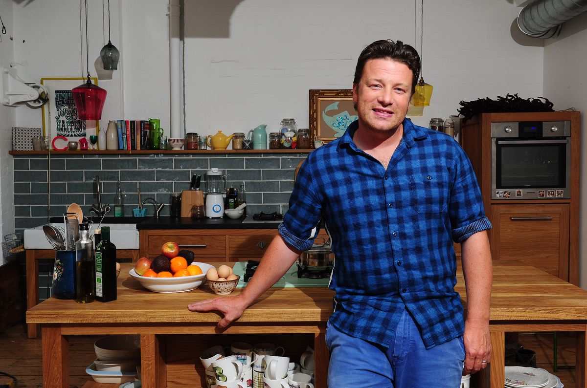 Jamie Oliver szerepel a fotón