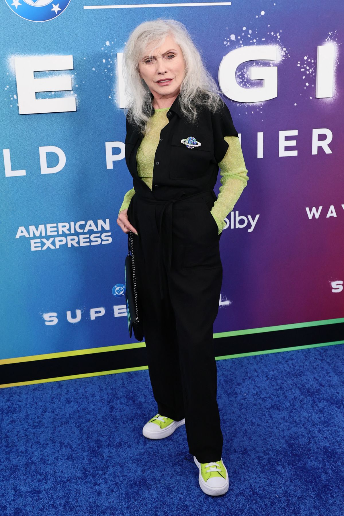 NEW YORK, NEW YORK - JUNE 22: Debbie Harry attends the premiere of "Supergirl" on June 22, 2026 in New York City. Theo Wargo/Getty Images/AFP (Photo by Theo Wargo / GETTY IMAGES NORTH AMERICA / Getty Images via AFP)