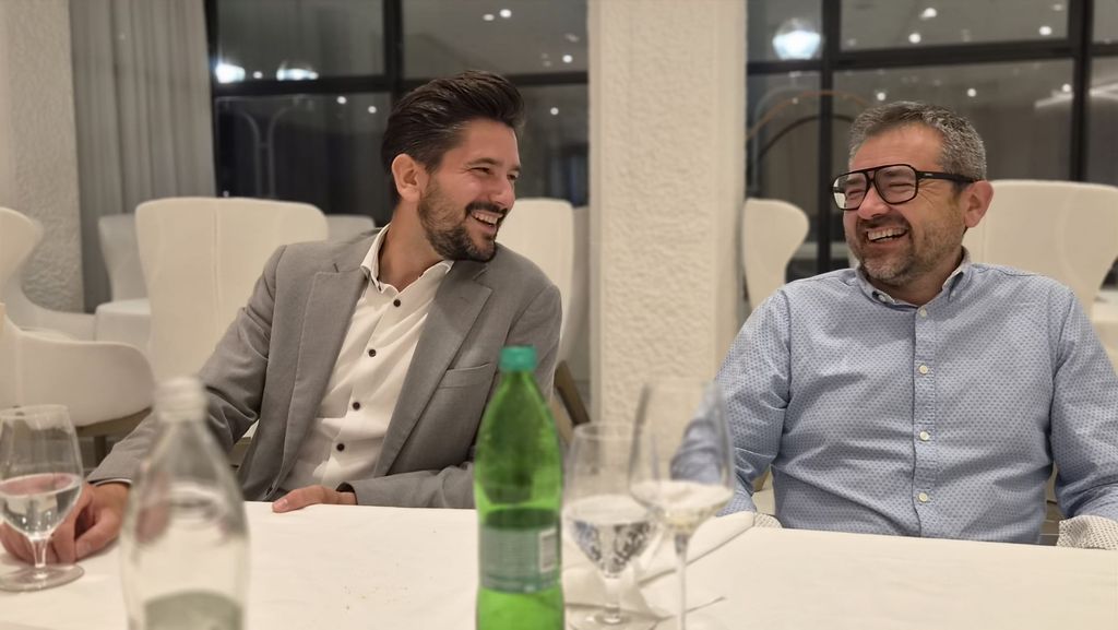 A LifeClass Hotels marketing igazgatója és a HotelPremio Group vezetője (balról jobbra)