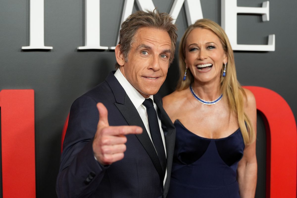 Ben Stiller és felesége, Christine Taylor