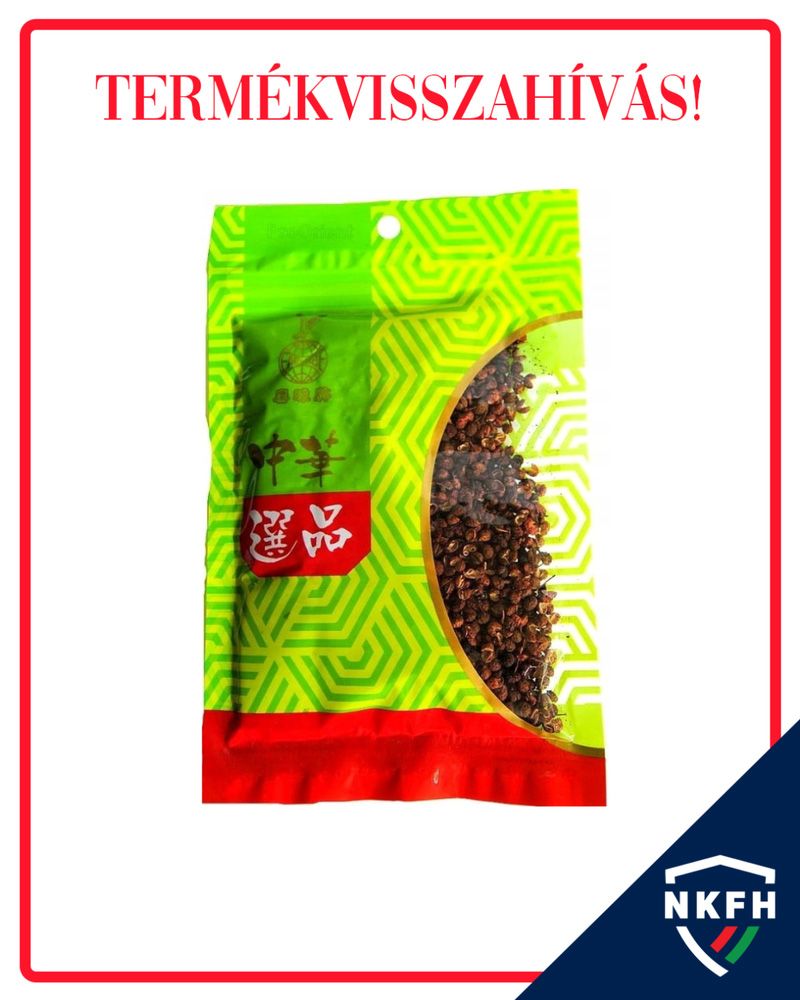 Szennyezett fűszer termékvisszahívása