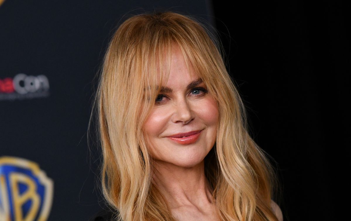 Australian actress/producer Nicole Kidman promotes her upcoming film Practical Magic 2 during the Warner Bros presentation at CinemaCon at The Colosseum at Caesars Palace in Las Vegas, Nevada, on April 14, 2026. (Photo by Chris Delmas / AFP)