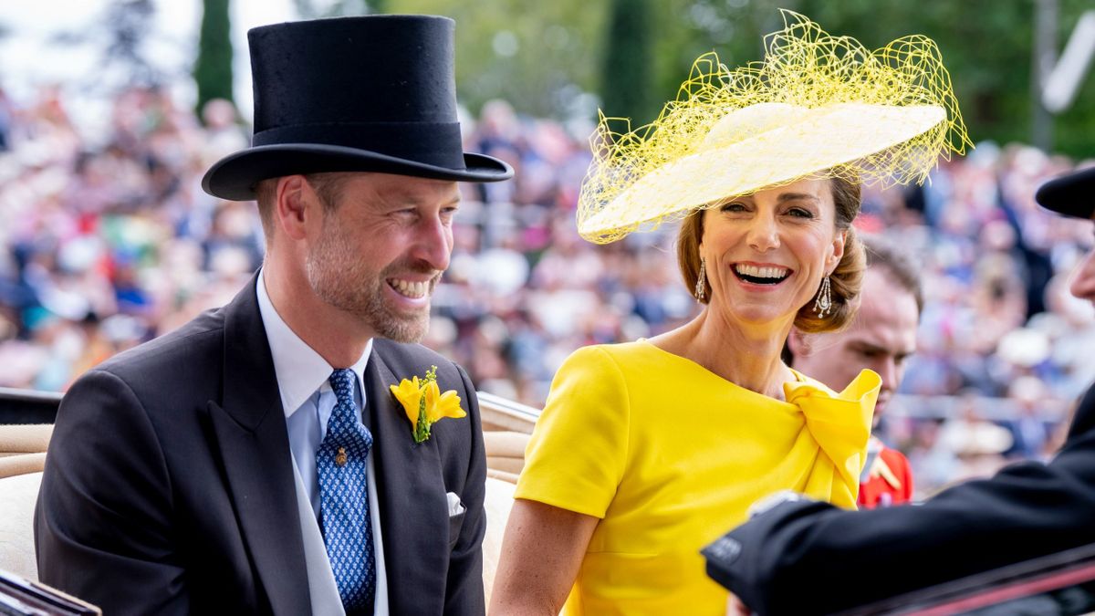 Katalin hercegné és Vilmos herceg összeöltöztek a 2026-os Ascot Derbyn.