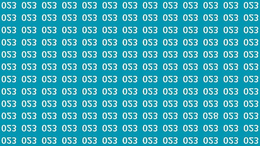 IQ-teszt: megtalálod a 028-ast a 023-asok között?