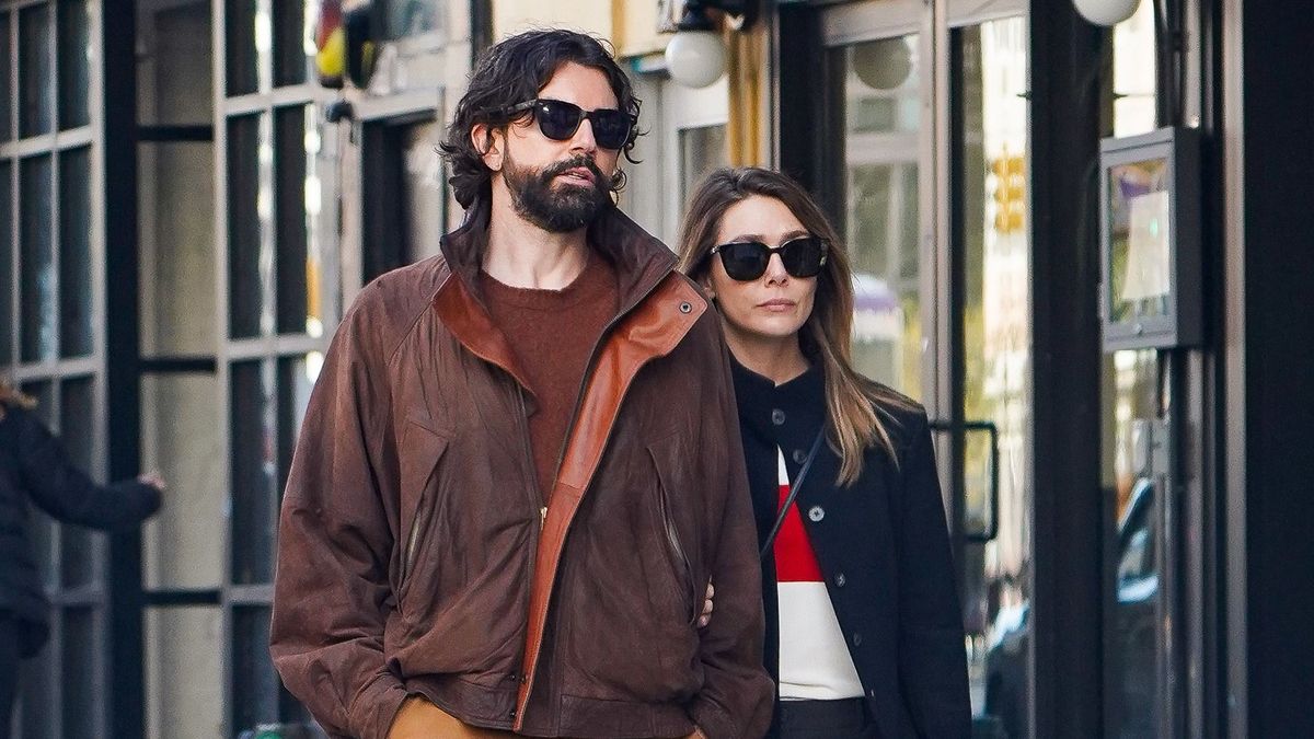 Elizabeth Olsen és férje, Robbie Arnett