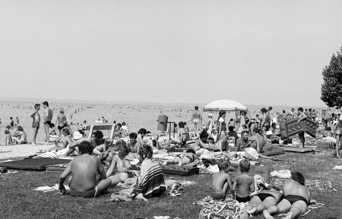 Retro strandétel, strand