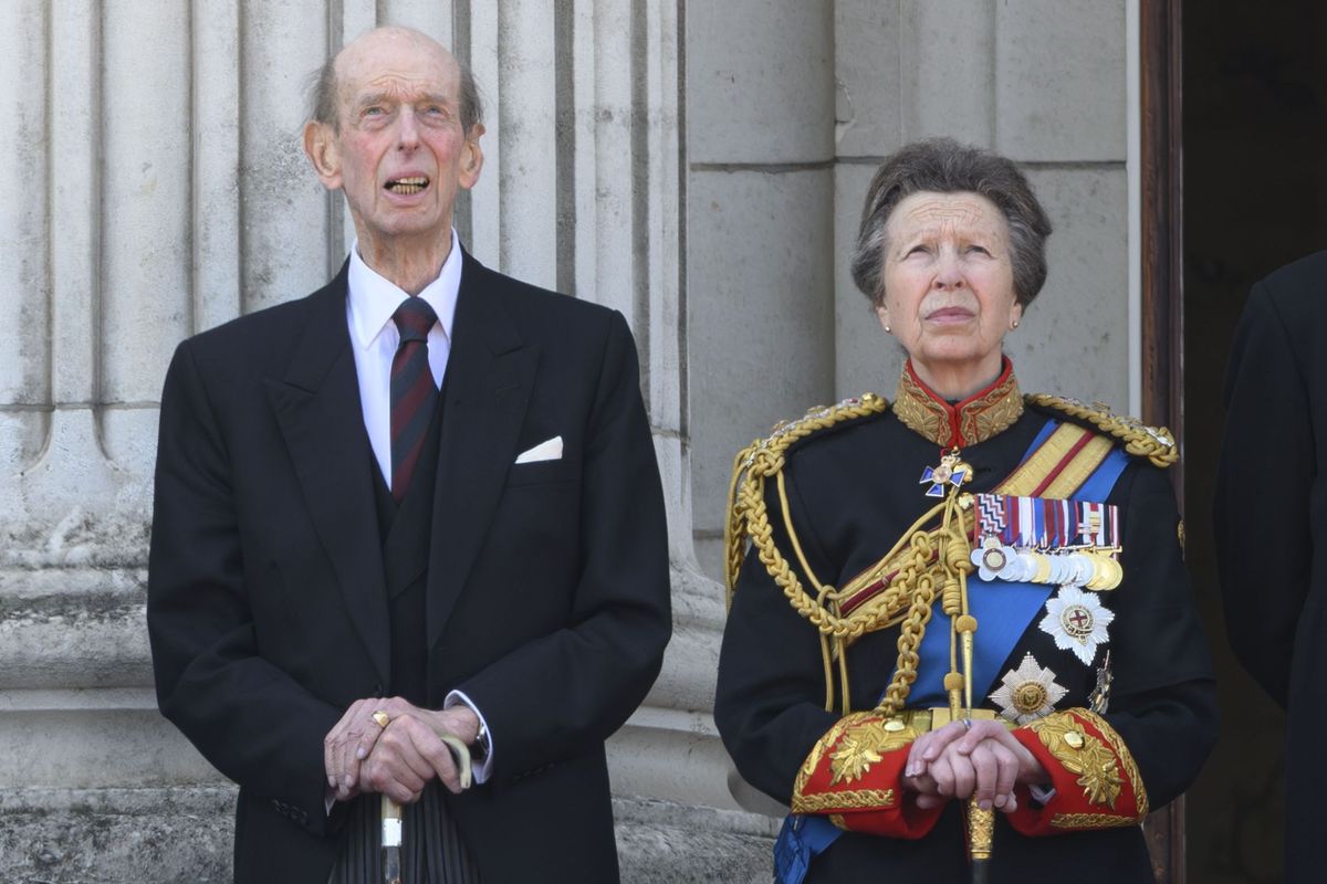 June 14, 2025: Trooping the Colour 2025 ceremony, marking the monarch's official birthday..Featuring: Duke of Kent, Anne, Princess Royal.Where: London, United Kingdom.When: 14 Jun 2025.Credit: Cover Images (Credit Image: © Cover Images via ZUMA Press)