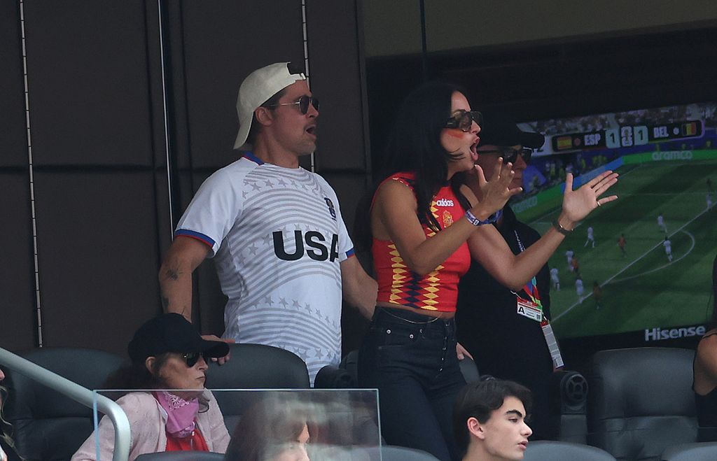 Brad Pitt, Ines de Ramon,