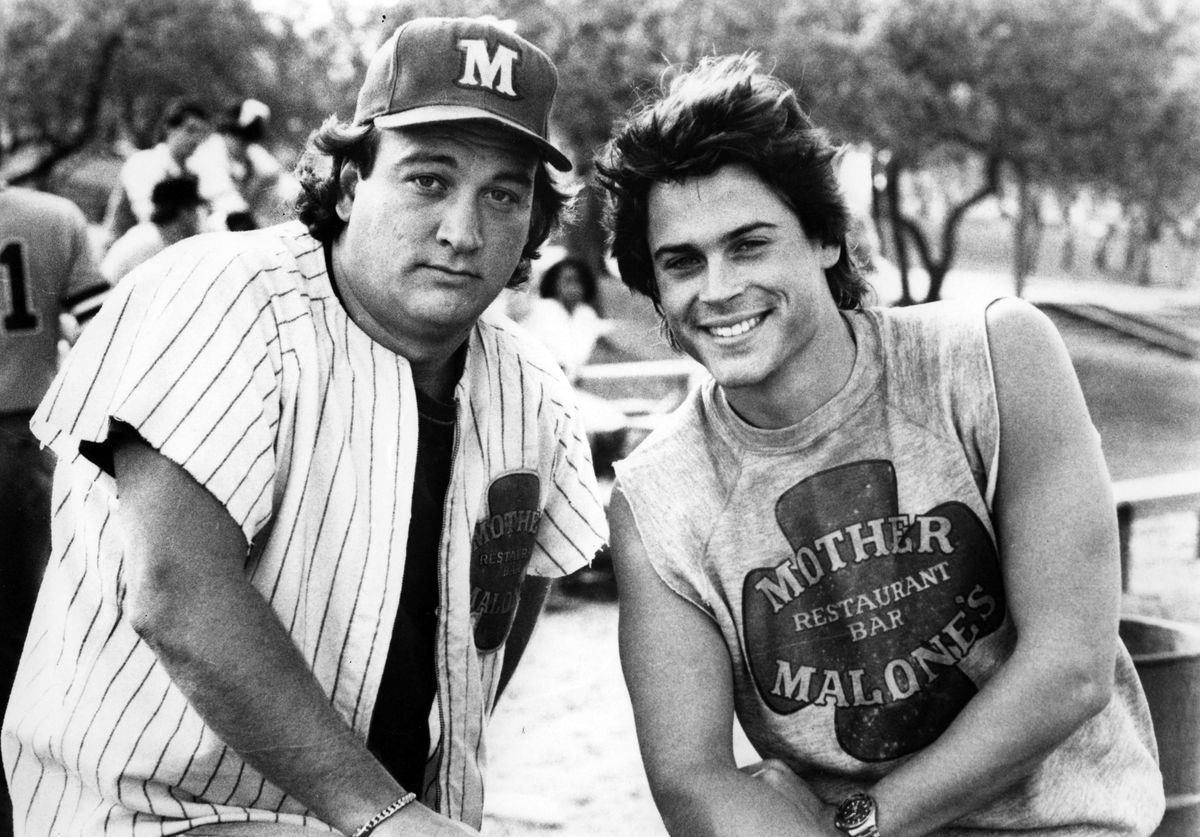 A propos d hier soir
About last night
1986
Real Edward Zwick
Rob Lowe
James Belushi.
Collection Christophel / © TriStar Pictures / Delphi V Productions (Photo by TriStar Pictures / Delphi V Prod / Collection ChristopheL via AFP)