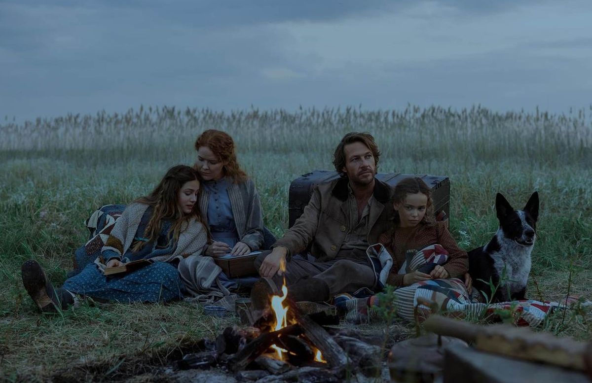29-6-2026
Upcoming new reboot TV series 'Little House on the Prairie'
Pictured: Luke Bracey, Crosby Fitzgerald, Skywalker Hughes, Alice Halsey,Image: 1113535001, License: Rights-managed, Restrictions: , Model Release: no