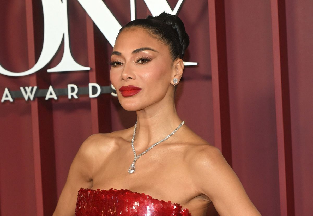 Nicole Scherzinger attends The 78th Annual Tony Awards at Radio City Music Hall on June 08, 2025 in New York City.