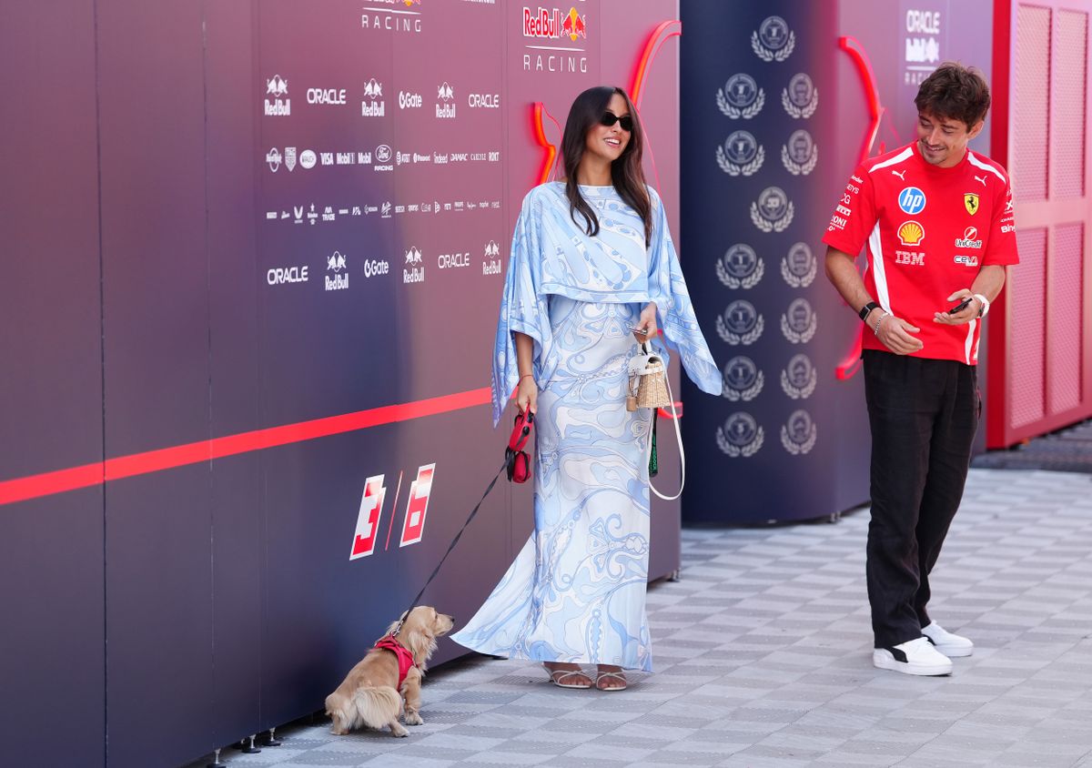 Nagyon úgy tűnik, Charles Leclerc felesége, Alexandra Leclerc babát vár.