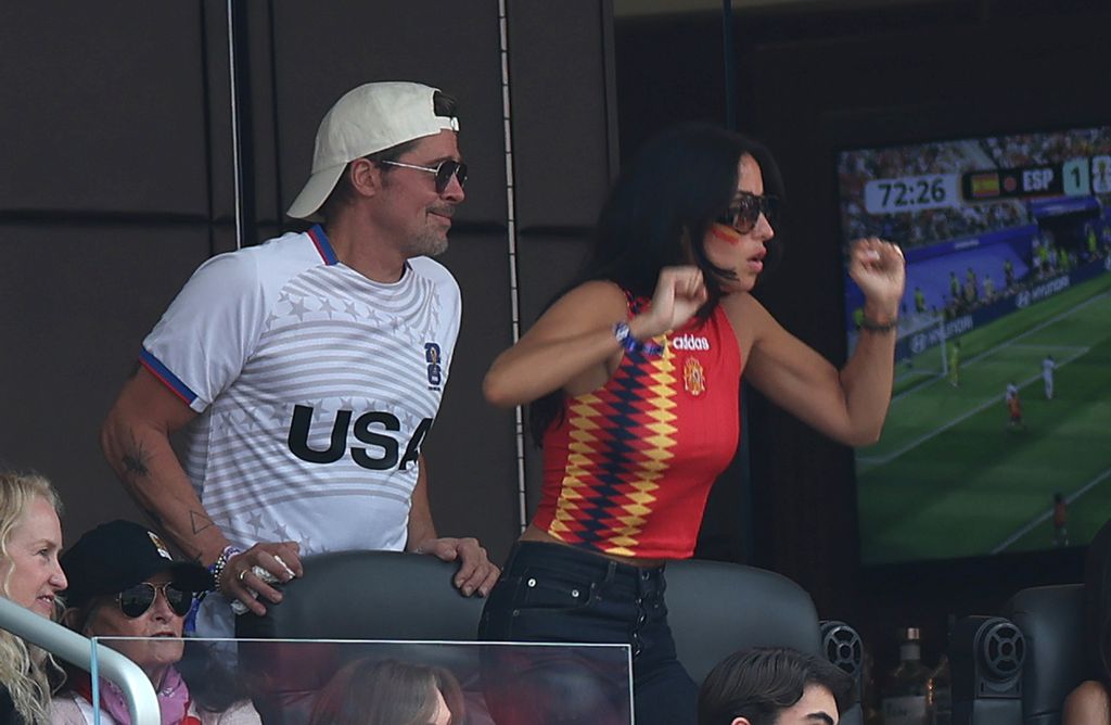 Brad Pitt, Ines de Ramon,