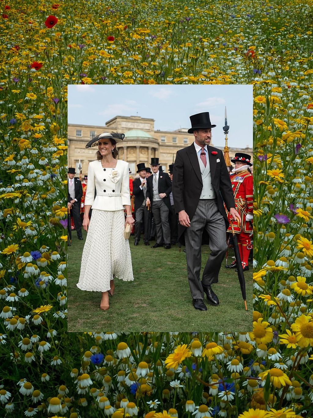 Garden Party a Buckhingam-palotában - Katalin hercegné és Vilmos herceg