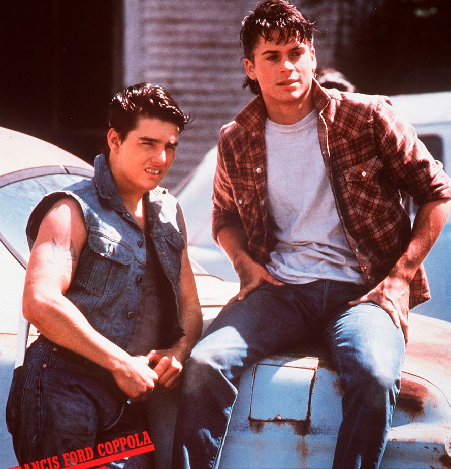 'The Outsiders - Die Outsider' by Francis Ford Coppola; starring Tom Cruise, Rob Lowe. Made in USA, 1983.