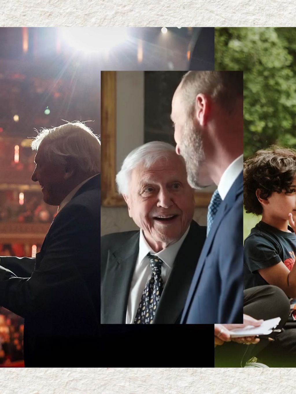 Vilmos herceg és David Attenborough a tudós századik születésnapján