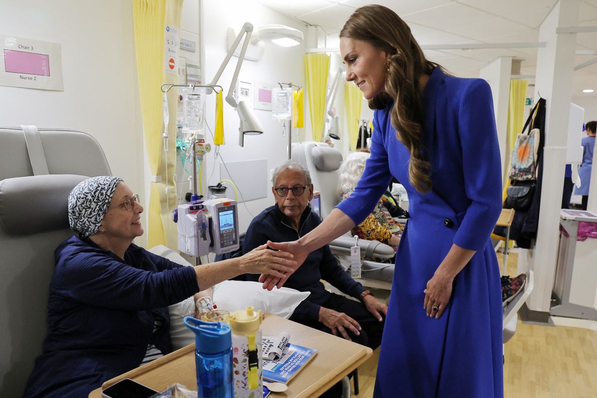 Katalin hercegné még júniusban látogatott el egy rákközpontba