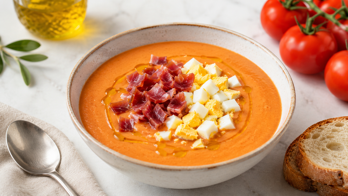 A salmorejo a spanyol konyha egyik alapfogása