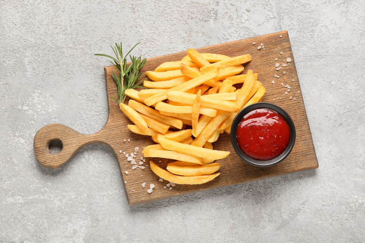 A mirelit hasábburgonya olaj nélkül is ropogós lesz
