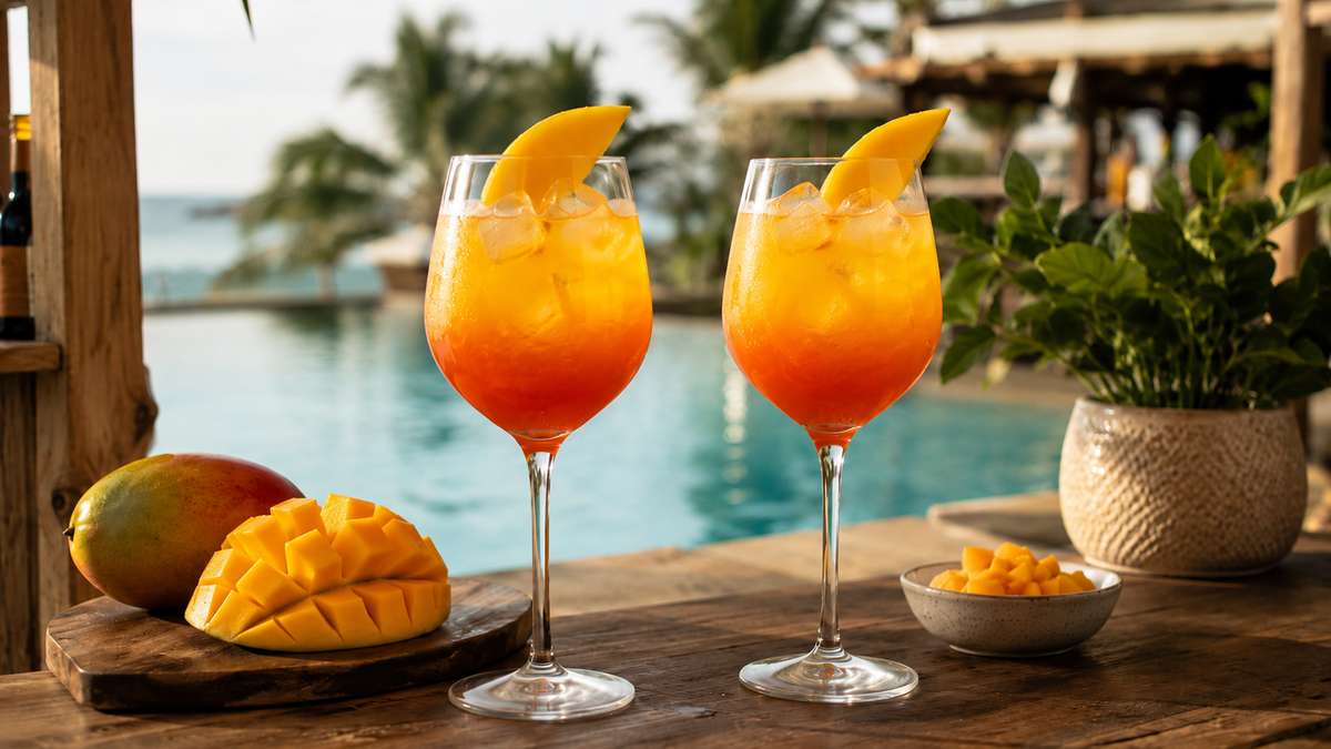 A mangós Aperol olyan, mint a legszebb naplemente