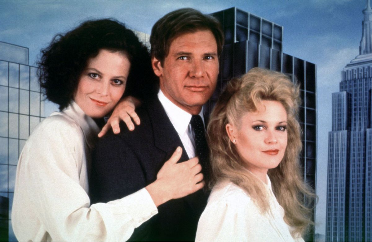 Working Girl Quand les femmes s en melent
Working girl
1988
Real Mike Nichols
Sigourney Weaver
Harrison Ford
Melanie Griffith.
COLLECTIONCHRISTOPHEL © Twentieth Century Fox Film Corporation (Photo by Collection ChristopheL via AFP)