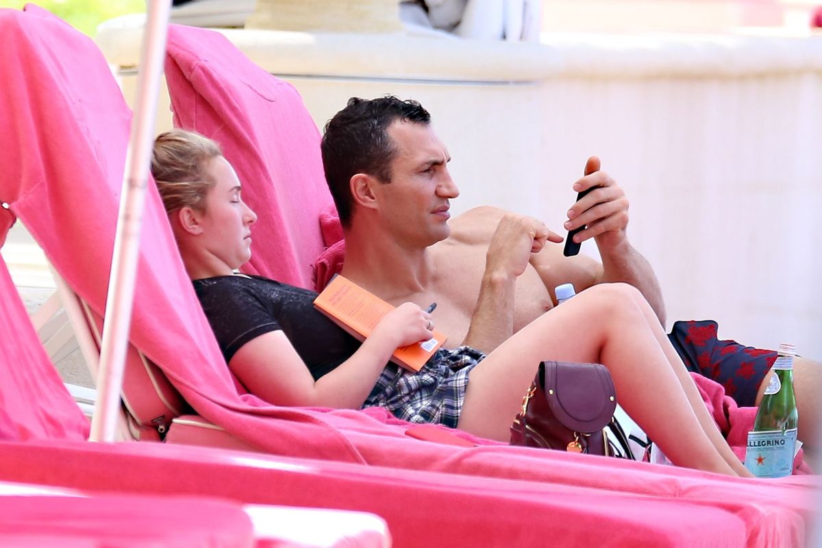 Hayden Panettiere és Vlagyimr Klicsko 2018-ban.