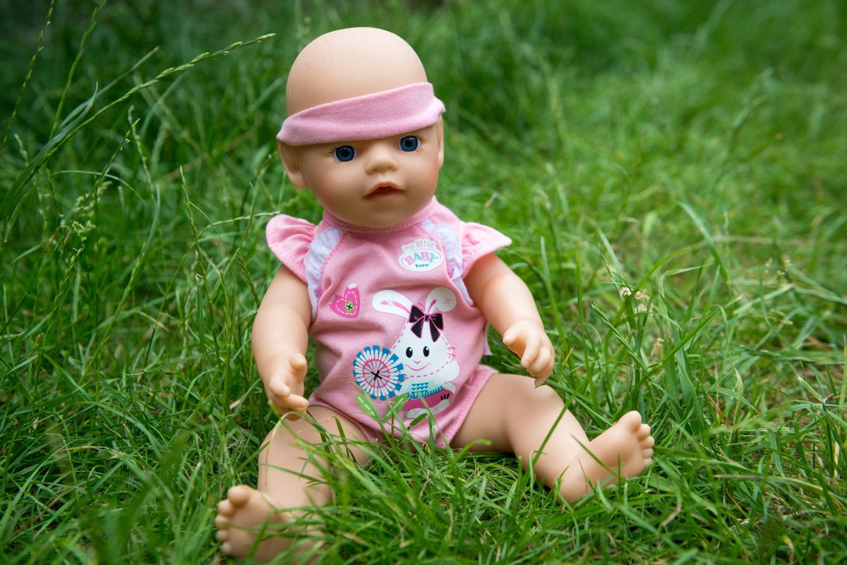 Emily Williams' baby doll toy which says 'Fuck it'. See SWNS story SWSWEAR: A horrified mum is desperately trying to get her two-year-old daughter to forget some of her first words – after a crying doll taught her to say “F**K IT.” Sarah Williams, 22, happily let daughter Emily chose the My Little Baby Born Nappy Time doll as a birthday treat. But her joy quickly turned to disgust when they got home and she realised that instead of crying, when tickled, the doll sounds like it says “f**k, f**k, f**k it.” The family, from Leighton Buzzard, Beds., are now desperately trying to stop clever little Emily from repeating the phrase – after she innocently told her dad “f**k it” when he asked if she wanted a drink.  ***EXCLUSIVE***