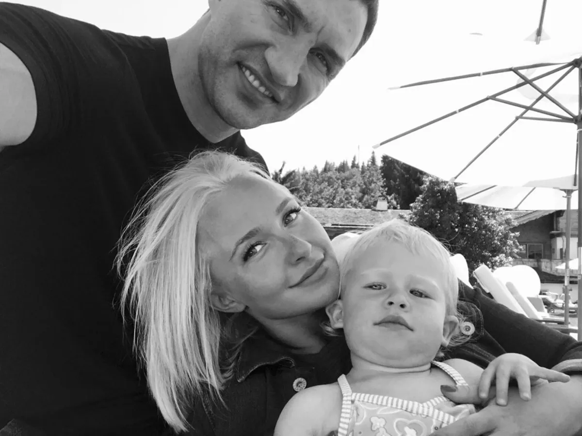 Vlagyimir Klicsko, Hayden Panettiere és kislányuk, Kaya