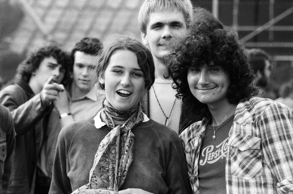 Magyarország, Pilisborosjenő - A felvétel a Fenevad Fesztiválon, a Grizzly II: The Concert című film forgatása alkalmával készült 1983-ban.
