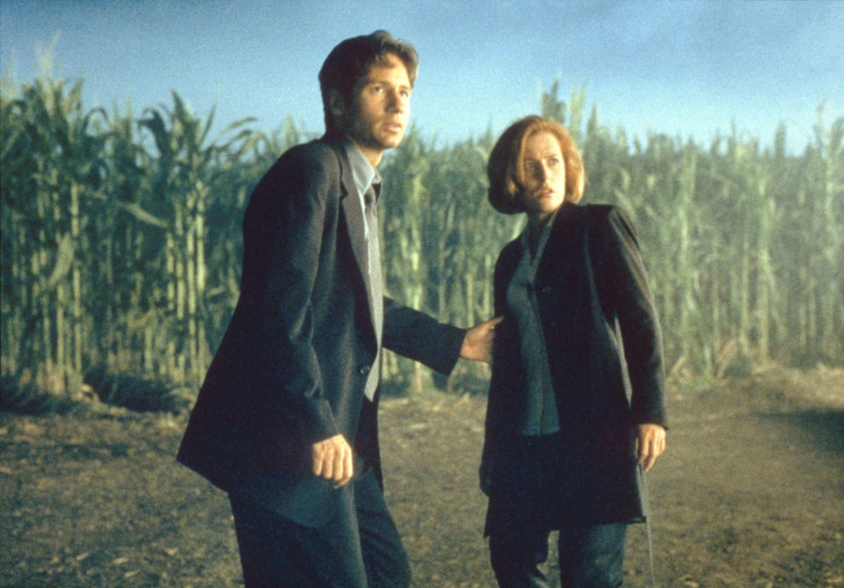 David Duchovny és Gillian Anderson az X-aktákban
