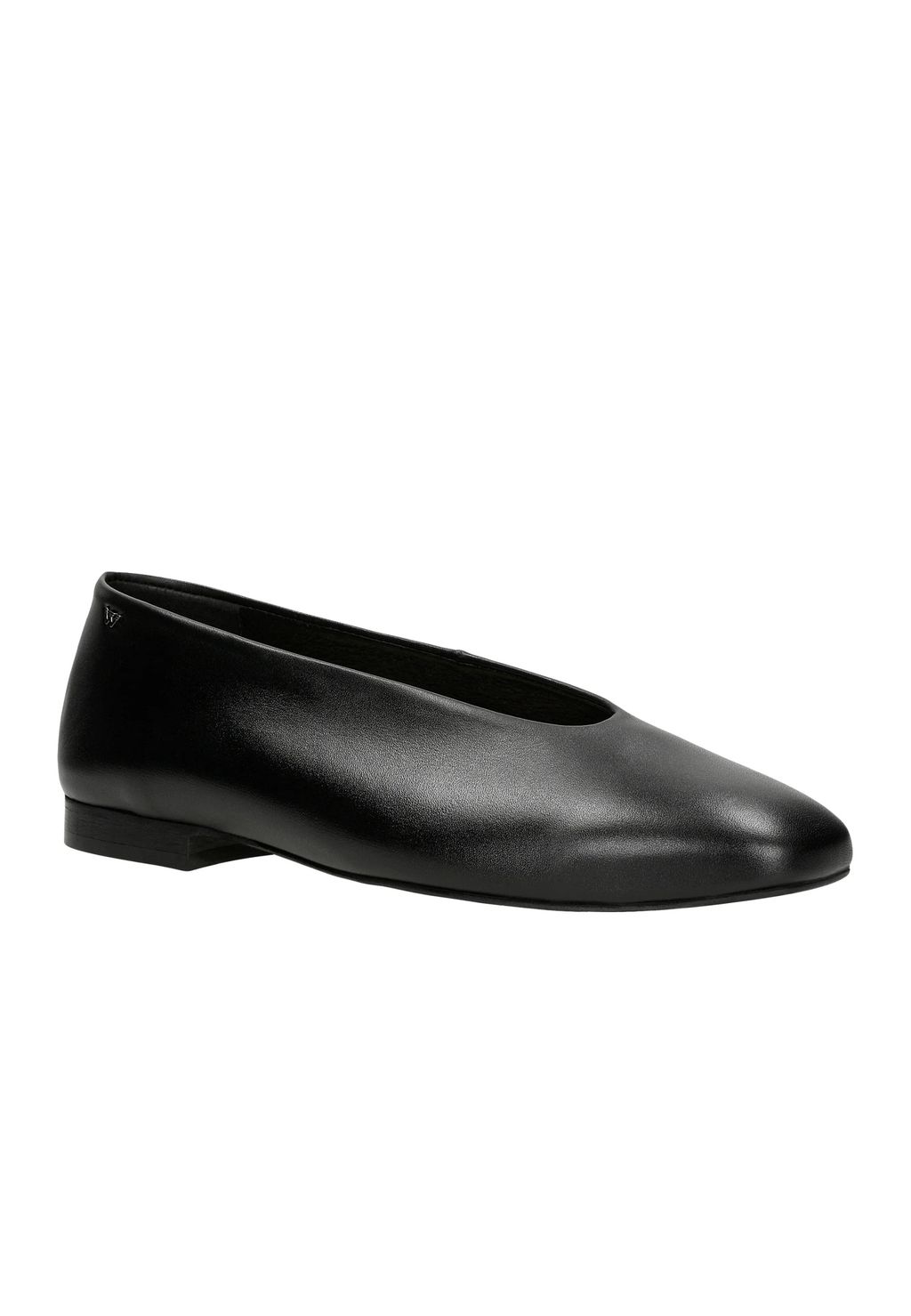Fekete bőr balerina - Zalando/Wojas 22.990 Ft